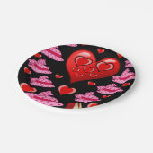 Papieren borden Valentijnsdag Papieren Bordje (Gekanteld)