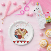 Papieren borden Valentijnsdag Papieren Bordje (Feest)