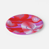 Papieren borden Valentijnsdag Papieren Bordje (Gekanteld)