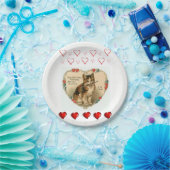 Papieren borden Valentijnsdag Papieren Bordje (Feest)
