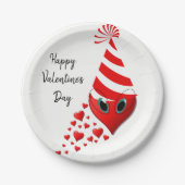 Papieren borden Valentijnsdag Papieren Bordje (Voorkant)