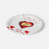 Papieren borden Valentijnsdag Papieren Bordje (Gekanteld)