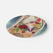 Papieren borden Valentijnsdag Papieren Bordje (Gekanteld)