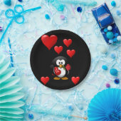 Papieren borden Valentijnsdag Papieren Bordje (Feest)