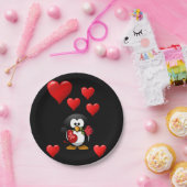 Papieren borden Valentijnsdag Papieren Bordje (Feest)