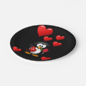 Papieren borden Valentijnsdag Papieren Bordje (Gekanteld)