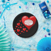 Papieren borden Valentijnsdag Papieren Bordje (Feest)