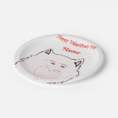 Papieren borden Valentijnsdag Papieren Bordje (Gekanteld)