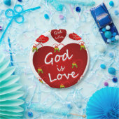 Papieren borden Valentijnsdag Papieren Bordje (Feest)