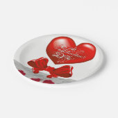 Papieren borden Valentijnsdag Papieren Bordje (Gekanteld)
