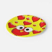 Papieren borden Valentijnsdag Papieren Bordje (Gekanteld)