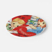 Papieren borden Valentijnsdag Papieren Bordje (Gekanteld)