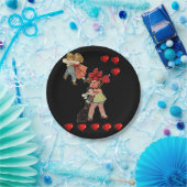 Papieren borden Valentijnsdag Papieren Bordje (Feest)