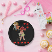 Papieren borden Valentijnsdag Papieren Bordje (Feest)