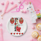 Papieren borden Valentijnse Bordje (Feest)