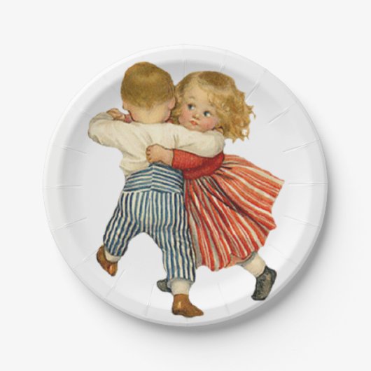 Papieren borden Valentijnse Papieren Bordje (Voorkant)