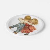 Papieren borden Valentijnse Papieren Bordje (Gekanteld)