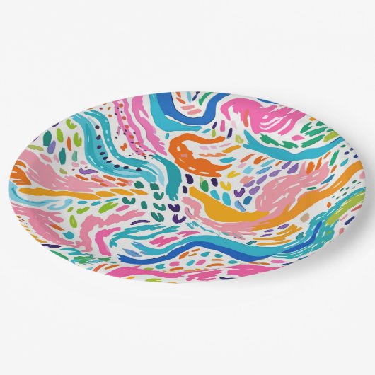 Papieren Borden van 'Arceus Fiesta' Bordje (Gekanteld)