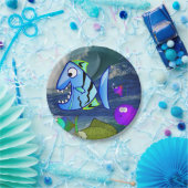 Papieren borden Vissen Bordje (Feest)