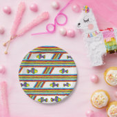 Papieren borden Vissen Papieren Bordje (Feest)