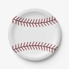 Papieren borden voor baseball sport bordje