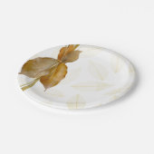Papieren Borden voor bladeren en stro Bordje (Gekanteld)