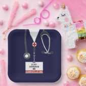 Papieren Borden voor de opleiding van medische sch Bordje (Feest)