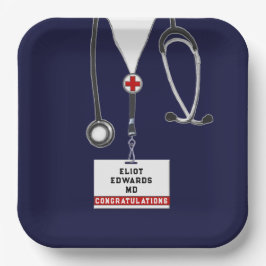 Papieren Borden voor de opleiding van medische sch Papieren Bordje