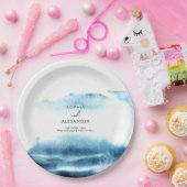 Papieren Borden voor een moderne bruiloft. Bordje (Feest)