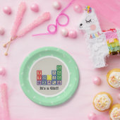 Papieren borden voor Future Biologist's Blocks Bab Bordje (Feest)