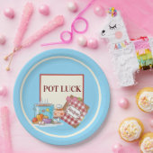 Papieren borden voor potluckdiner bordje (Feest)
