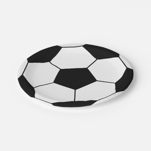 Papieren Borden voor voetbalpartijen Papieren Bordje (Gekanteld)