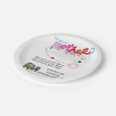 Papieren Borden Waar is moeder? Papieren Bordje (Gekanteld)