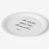 Papieren Bordjes | Fancy papierbestek (Gekanteld)