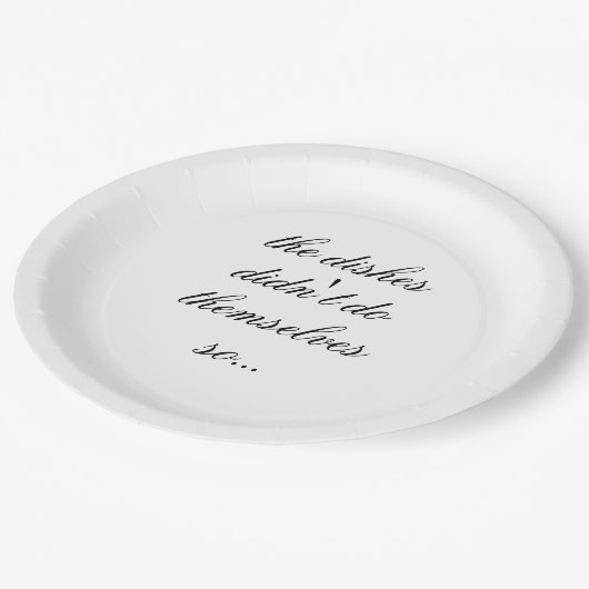 Papieren Bordjes | Fancy papierbestek (Gekanteld)