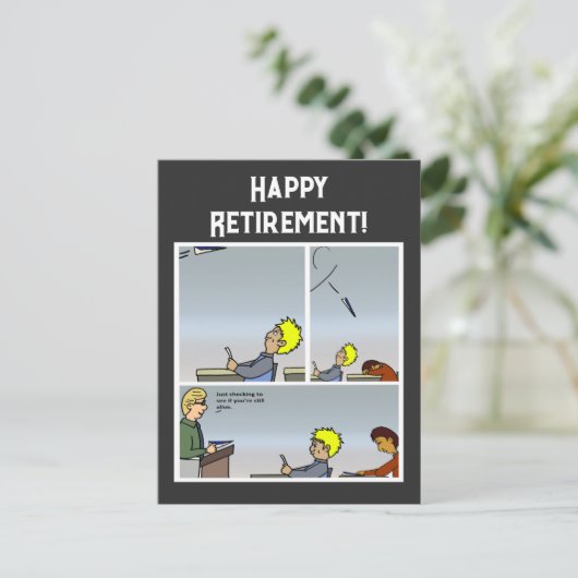 Papieren Briefkaart (Staand voorkant)