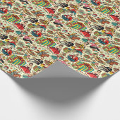 Papieren cadeautjes inpakken Strippatroon Cadeaupapier (Hoek)