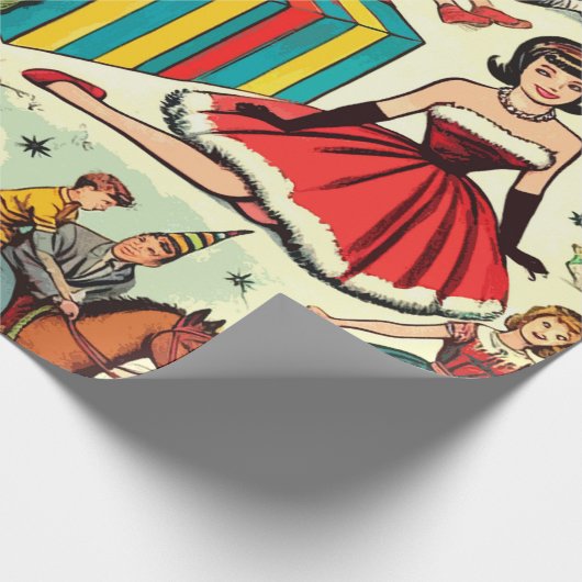 Papieren cadeautjes inpakken Strippatroon Cadeaupapier (Hoek)