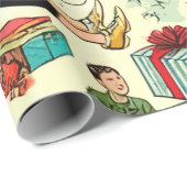 Papieren cadeautjes inpakken Strippatroon Cadeaupapier (Rol Hoek)