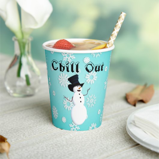 Papieren Chill Out-beker Bekers (Insitu)