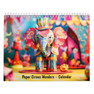 Papieren Circus Wonderen – Kalender