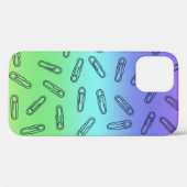 Papieren clips boven regenboog Case-Mate iPhone case (Achterkant (horizontaal))