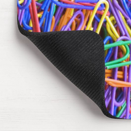 Papieren clips muismat (Hoek)