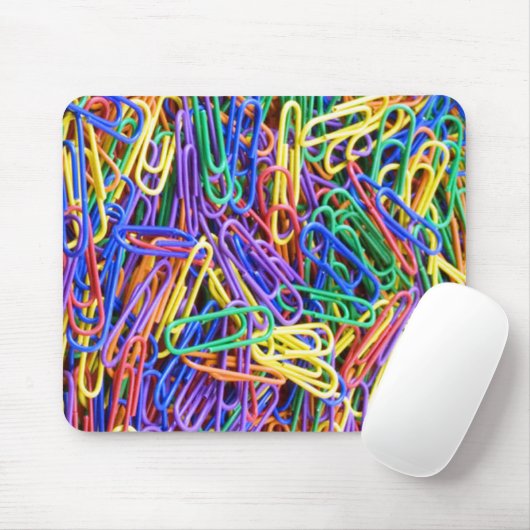 Papieren clips muismat (Met muis)