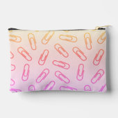 Papieren clips patroon gepersonaliseerd Potlood ho Etui (Achterkant)