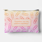 Papieren clips patroon gepersonaliseerd Potlood ho Etui (Voorkant)