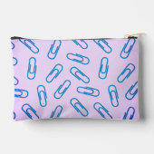 Papieren clips patroon gepersonaliseerd Potlood ho Etui (Achterkant)