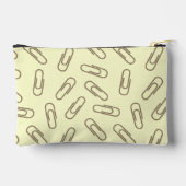 Papieren clips patroon gepersonaliseerd Potlood ho Etui (Achterkant)