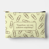 Papieren clips patroon gepersonaliseerd Potlood ho Etui (Voorkant)