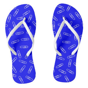 Papieren clips teenslippers